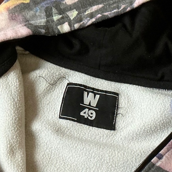 WEST 49 -Rare Graffiti Zip Hoodie - Picture 6 of 8